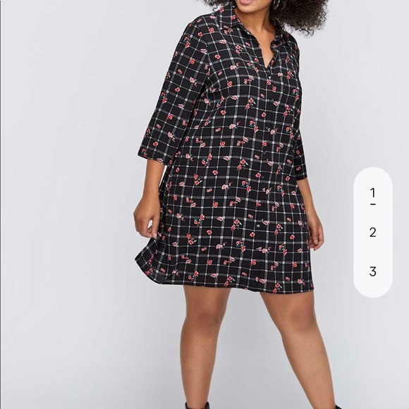 Michel Studio Dresses & Skirts - Host Pick: Printed Shirt Dress